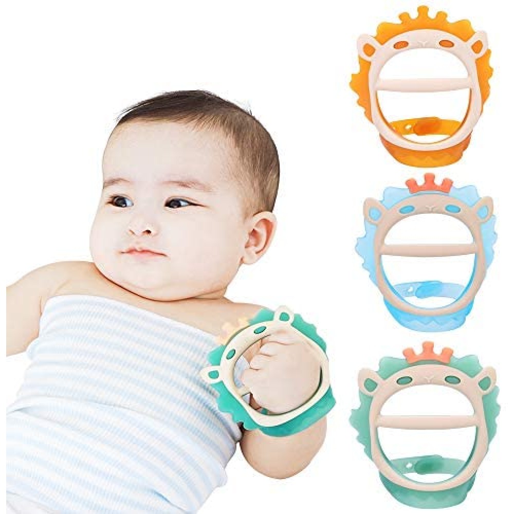 Baby Teething Toys For 0 6 And 6 12 Months Teethers 3packs For Infants