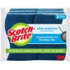 Scotch-Brite Non-Scratch Scrub Sponges, 6 Scrub Sponges, Lasts 50% Longer than the Leading National Value Brand