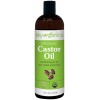 Castor Oil USDA Organic Cold-Pressed (16oz) 100% Pure Hexane-Free Castor Oil - Conditioning & Healing, For Dry Skin, Hair Growth - For Skin, Hair Care, Eyelashes - Caster Oil By Sky Organics