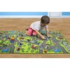 Kids Carpet Playmat Rug City Life Great for Playing with Cars and Toys - Play, Learn and Have Fun Safely - Kids Baby, Children Educational Road Traffic Play Mat, for Bedroom Play Room Game Safe Area