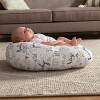 Boppy Original Newborn Lounger, Hello Baby Black and Gold