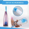 Bottle Brush Cleaner 5 Pack - Long Water Bottle and Straw Cleaning Brush - Kitchen Wire Scrub Set for Washing, Wine Decanter, Baby, Kombucha, Pipes, Hydro Flask Tumbler, Sinks, Beer Brewing Supplies