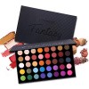 CHANGEABLE Pro Eyeshadow Palette Matte Shimmer Glitter Make Up Eyeshadow Palette Pigmented Eye Shadow Powder Natural Colors Long Lasting Waterproof Makeup Pallet Holiday Eye Shadows