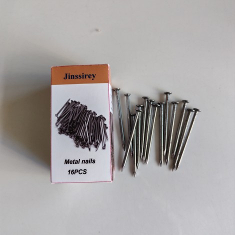 Jinssirey Metal Nails Picture Hanging Nails, Galvanized Nails, Small Nails for Hanging Pictures