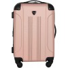 Travelers Club 20" Chicago Expandable Spinner Carry-On Luggage, Rose Gold