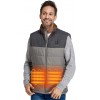 ORORO Men's Lightweight Heated Vest with Battery Pack