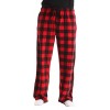 #followme Microfleece Men’s Plaid Pajama Pants with Pockets